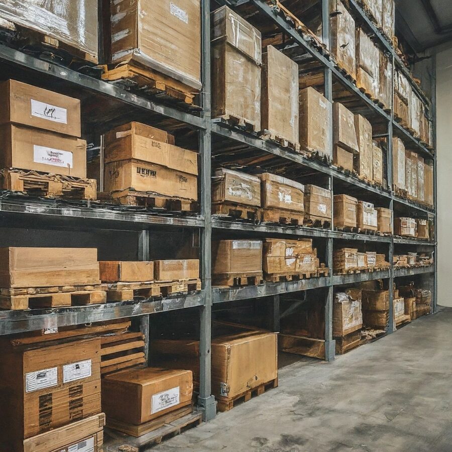 Heavy-duty modular storage rack with high load capacity. For clients looking for industrial rack manufacturers in pune.