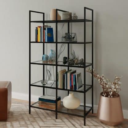 Freestanding shelving: These can be metal, wooden, or wire, and are suitable for various storage needs.
