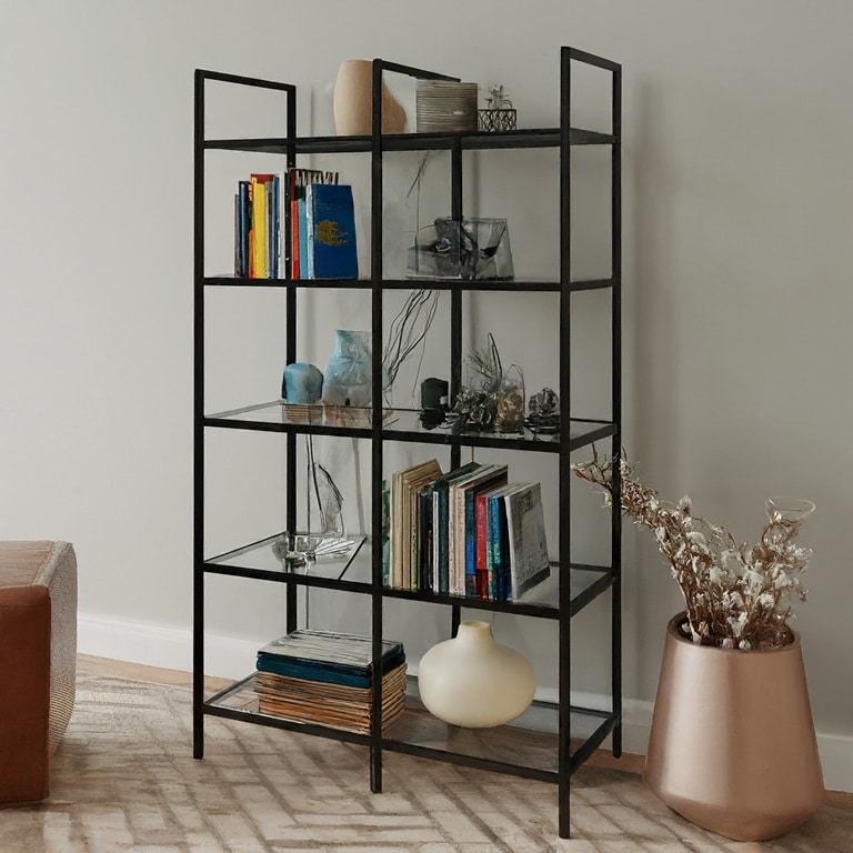 Freestanding shelving: These can be metal, wooden, or wire, and are suitable for various storage needs.