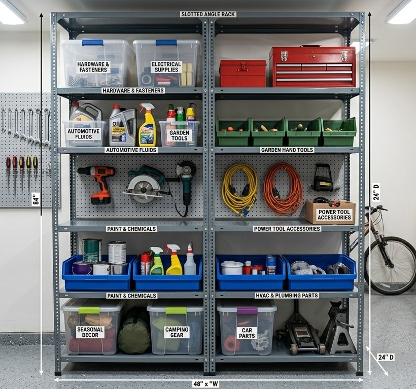Garage and automotive storage racks in Pune